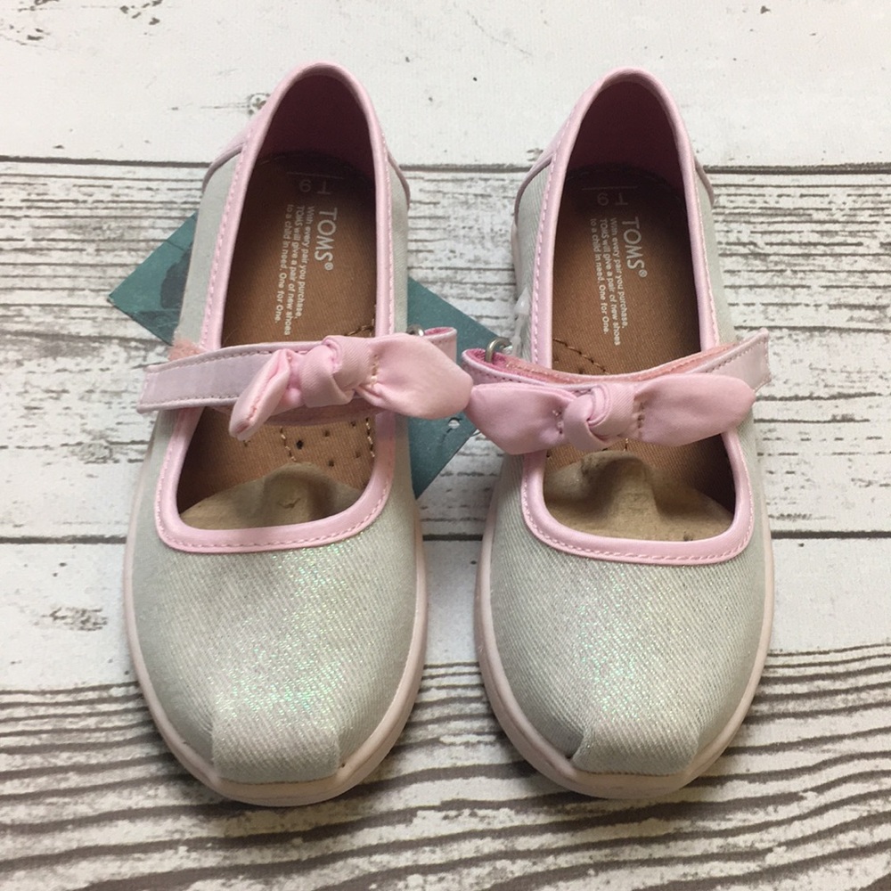 Toms Toddler Girls Mary Jane Shoes